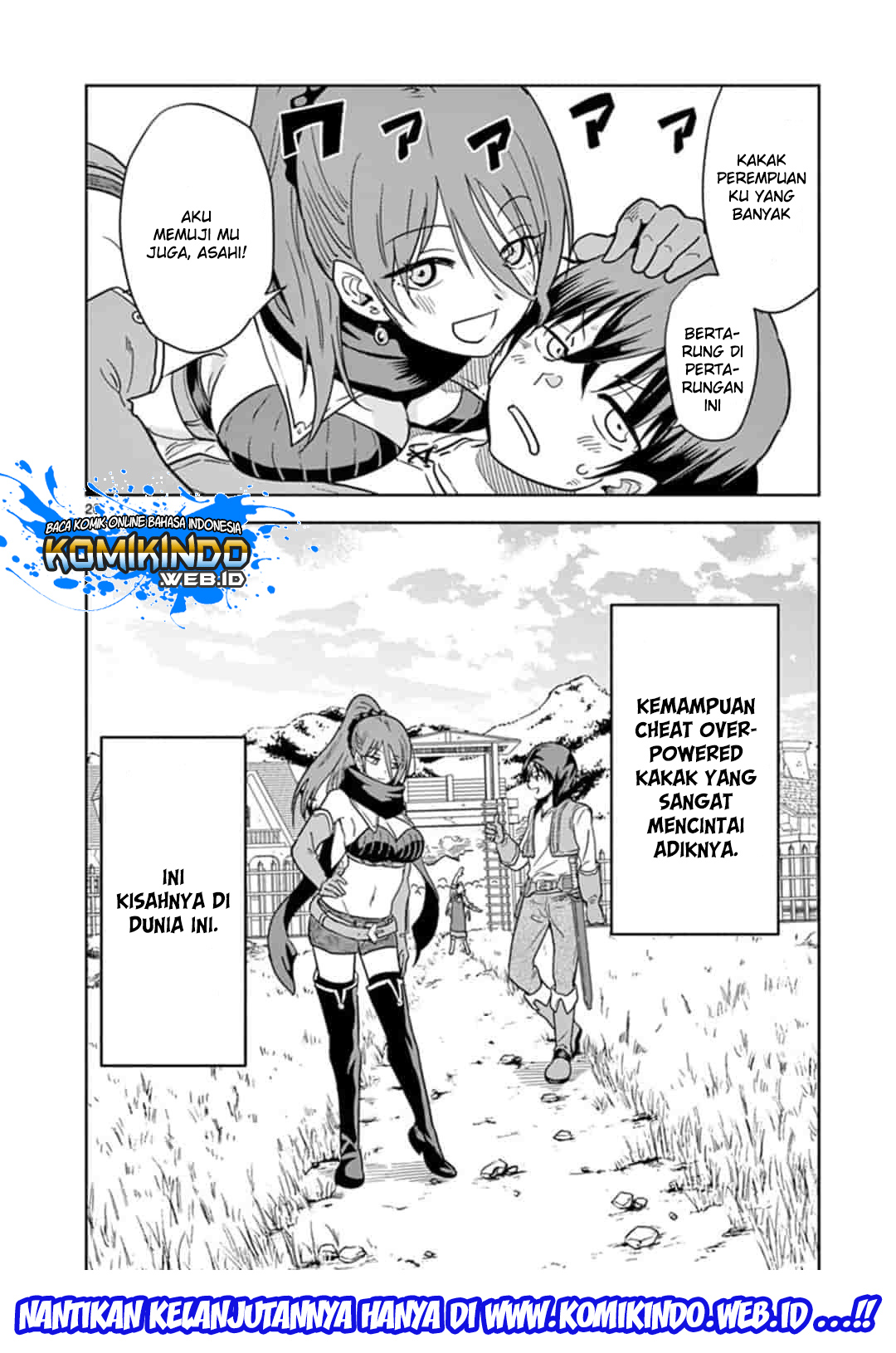 Isekai One Turn Kill Nee-san Chapter 01 Gambar 22
